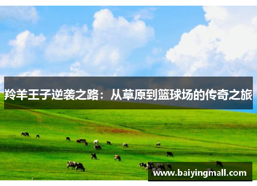 羚羊王子逆袭之路：从草原到篮球场的传奇之旅